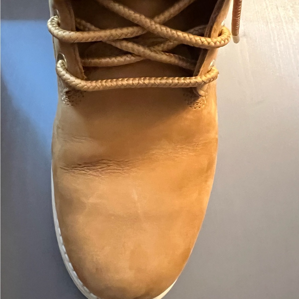 Timberland 6” Brown Men’s Boots with Shearling Collar, size 8 - Picture 6 of 11